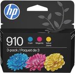 HP 910 Cyan, Magenta, Yellow Ink Ca