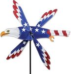 Premier Kites Whirligig Spinner - 18 in. Patriotic Eagle Spinner, Multi