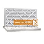 Assigned by Sterling Seal & Supply, (STCC) KP-20x30x1x6.AZ.DSC Furnace Air Filter, 20x30x1 Purolator Key Pleat Extended Surface Pleated Air Filter, Mechanical MERV 8 (Pack of 6)