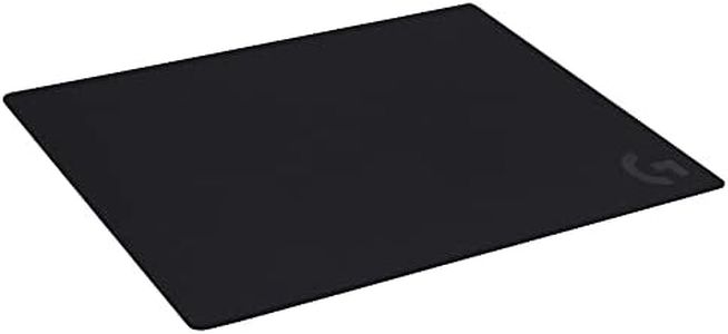 Logitech G640 Large Cloth Gaming Mouse Pad, Optimised for Gaming Sensors, Moderate Surface Friction, Non-Slip Mouse Mat, Mac and PC Gaming Accessories, 460 x 600 x 3 mm