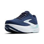 Brooks Women’s Ghost Max 3 Neutral Running & Walking Shoe, Navy/Peacoat/Clearwater, 7 Wide