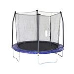 Skywalker Trampolines 8' Round Trampoline with Safety Enclosure Combo, Blue