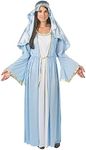 Fun Express Deluxe Adult Mary Costume for Christmas - Apparel Accessories - Costumes - Adult - Womens Costumes - Christmas - 2 Pieces