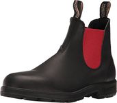 Blundstone Men's Original 500 Series Chelsea Boot, Voltan Black/Red, 6 UK (39 EU)