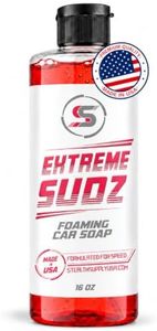 pH Neutral Car Wash Soap, Extreme Sudz, High-Foam, Cherry Scent, 16 oz