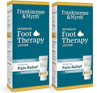 Frankincense and Myrrh Foot Pain Relief Cream - Intensive Foot Therapy Lotion - Diabetic Nerve Pain Relief Neuropathy Cream | Restless Leg Syndrome | Frankincense Essential Oil, 3 Ounce (2-Pack)