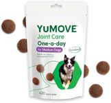 YuMOVE ONE-A-DAY Chews For Medium Dogs | Joint Supplement for Stiff Dogs with Glucosamine, Chondroitin, Green Lipped Mussel | 30 Chews - 1 Month supply