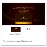 Blackberrys E-Gift Card - Redeemable at stores