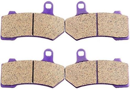 ECCPP Brake Pads Fits FLHTCU Ultra Classic Electra Glide 2008-2022, FLHR Road King FLHX Street Glide 2008-2022, Front and Rear Braking Pads Kits Set