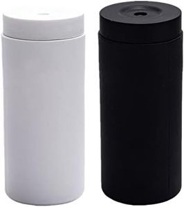 2 PCS Liquid Dish Soap Dispenser Squeeze Bottle,Silicone Squeeze Soap Dispenser Divided Bottle for Lotion Shampoo,Dishwashing Liquid,Conditioner etc,Easy to Use,Easy to Refill White & Black