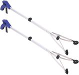 Sparks 2 Pack Foldable Reacher Grabber Tool, Long 32" Foldable Extender Gripper Tool, Suction Cups for Precise Work, Claw Trash Garbage Picker, Garden Nabber, Mobility Aid Pick Up Tool