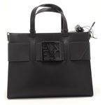 Armani Exchange Shoulder-handbags Women’s Tote, Black, TU