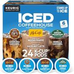 Keurig Iced Coffee, Single-Serve K-Cup Pods Variety Pack, 24 Count