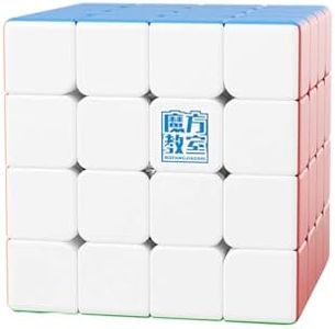 Moyu Meilong 4M 4x4 Magnetic Speed Cube, Adjustable Elasticity Magic Cube with Stickerless Shape Moves Quickly and Smoothly, Brain Teasers Gift for Kids & Puzzle Boxes Classic Game