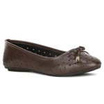 Bata VIC BALLRINA E 23 Women Casual Ballerina in Brown Sise- 4