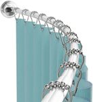 Zenna Home Curved Shower Curtain Ro