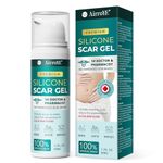 Silicone Scar Gel for Stretch Mark: 100% Silicone Scar Cream - Remove New Old Skin Scars 50g