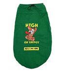 Tom and Jerry X Mutt of Course High on Energy Cat T-Shirts/Length 10"/ Clothes/Apparel/Tees/Gift for Cats, Puppies (Small)