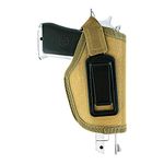 IronSeals Gun Holster, Left Hand Gun Pouch Holster Waist Hook Pistol Protective Holder