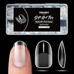 Modelones Short Oval Round Nail Tip