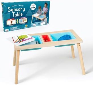 Chuckle & Roar - Play and Create Sensory Table - Indoor Mess Free Fun - Sensory and Tactile Engagement - Great for Preschoolers - Ages 3 and Up