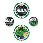 Team Effort Ball Marker Set Marvel Hulk