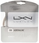 Wilson Luxilon Tennis Racket String, Adrenaline 130, 200 m Roll, Grey, 1.30 mm, Unisex, WRZ990090