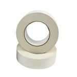 Global Self-Adhesive Book Binding Tape 50M Length | Spine Tape to Repair Books, Magazines, Cheque Books & Other Documents | Premium Grade Book Tape (White, 24mm)