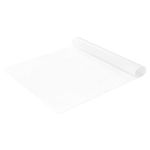 KITCHENRAKU KR Thickened Extra Large Silicone Mat for Kitchen Worktop Protector, Nonstick Heat Resistant Countertop Mat, Nonskid Placemat, Craft Mat, Table Mat (Transparent, 40x60cm)