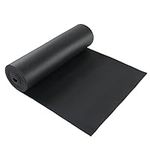 AMGSH Sponge Neoprene Without Adhesive Foam Rubber Sheet ,Neoprene Rubber Strips Rolls for DIY Gaskets Pads Seals Crafts Flooring or Cushioning of Anti-Vibration (1, 1/4" Thick X 17" Wide X 80" Long)