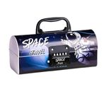 SAJANI Multi-Functional Pencil Box with Double Password Lock, Stationary Organizer Case, Suitcase Style Pencil Case for Boys & Girls (Pack of 1) (Space Travel)