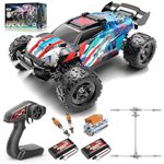 Cirmine RC Cars 1:18 Entry-Level 4x4 Off-Road Racing Truck, High Speed 40 km/h Remote Control Car for Adults with 2 Batteries & All-Metal Drivetrain