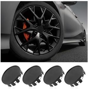 4PCS Wheel Center Caps for Rims,Durable Car Wheel Caps with OD 2.13" (54 mm) ID 1.97" (50 mm) for Snap in Rim Center Caps,Professional Car Accessories Center Caps Wheels