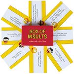 Kaameri Bazaar Box of Insults Set of 21 Quotes Cards with Funny messages Gift for Best Friend, Soulmate, birthday, Anniversary, girlfriend, boyfriend, Husband, Wife