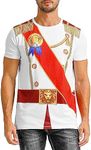 Funny World Men's Prince Costume Ro