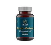 para-Detox – Natural Parasite Cleanse | Powerful Blend with NAC, Ginger Root, Clove, Wormwood, Garlic & Pumpkin Seed | Made in The UK | All-Natural, Gut Health