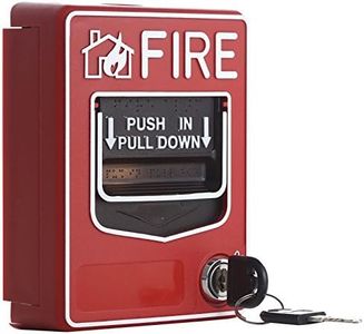 UHPPOTE Wired Emergency Fire Alarm Station 9-28VDC Conventional Dual Action Manual Call Point