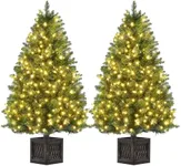 GarveeHome 4.5 Ft Artificial Christ