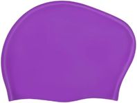 Chippi & Co Swim Cap for Long Hair, Silicone Swim Cap for Braids and Dreadlocks Women, Best Swim Cap to Keep Hair Dry, Pool Hair Protection, Gifts for Friend - Waterproof, Comfortable, Non-Slip