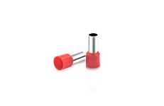 GLOBOMOTIVE Electric Cord End Terminal 16 mm with PVC Insulated for Electrical Connections - Cable Insulated Electrical Lug Connector Terminal (25 sq mm, 200)