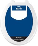 BEMIS 70 000 Toilet Seat, Round, Plastic, White