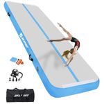 AKSPORT Gymnastic Inflatable Tumbling Mat,Training Mat for Exercise with Air Pump