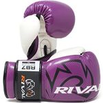 Rival Boxing-RB7 Fitness & Bag Gloves-Purple/White-10oz