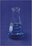 PYREX 125mL Narrow Mouth Erlenmeyer Flasks with Heavy Duty Rim, Ea