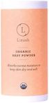 Lizush Organic Baby Powder - 3 oz. Talc Free Soothing Arrowroot, Calendula, and Cornstarch Baby Powder for Newborn, Babies, and Toddlers