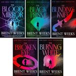 Brent Weeks 5 Books Collection Set (The Black Prism, The Blinding Knife, The Broken Eye, The Blood Mirror, The Burning White)