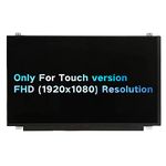 Daplinno 14" Screen Replacement R140NWF5 R1 for Lenovo ThinkPad T480 T480S T470 T470S SD10P38840 01LW092 00NY691 SD10M65528 00UR895 20L5 20L6 00NY686 LCD Display Panel FHD 1920x1080 (Only for Touch)