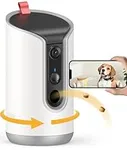 TKENPRO 2K Pet Camera Treat Dispens