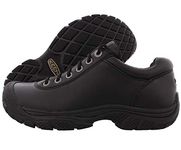 KEEN Utility Men's PTC Dress Oxford Low Height Non Slip, Black, 12, Black, 12