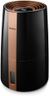 Humidificateur Philips Série 3000, 45 m², 99,97% moins de bactéries, 300 ml/h, 3 vitesses, mode sommeil, ultra silencieux (33 dB), capteur d'humidité, minuteur, réservoir 3L, noir (HU3918/10)